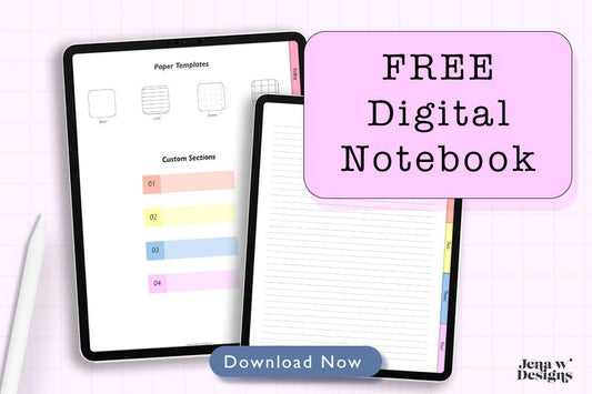 FREE DIGITAL NOTEBOOK: Device Compatibility Tester - Jena W Designs