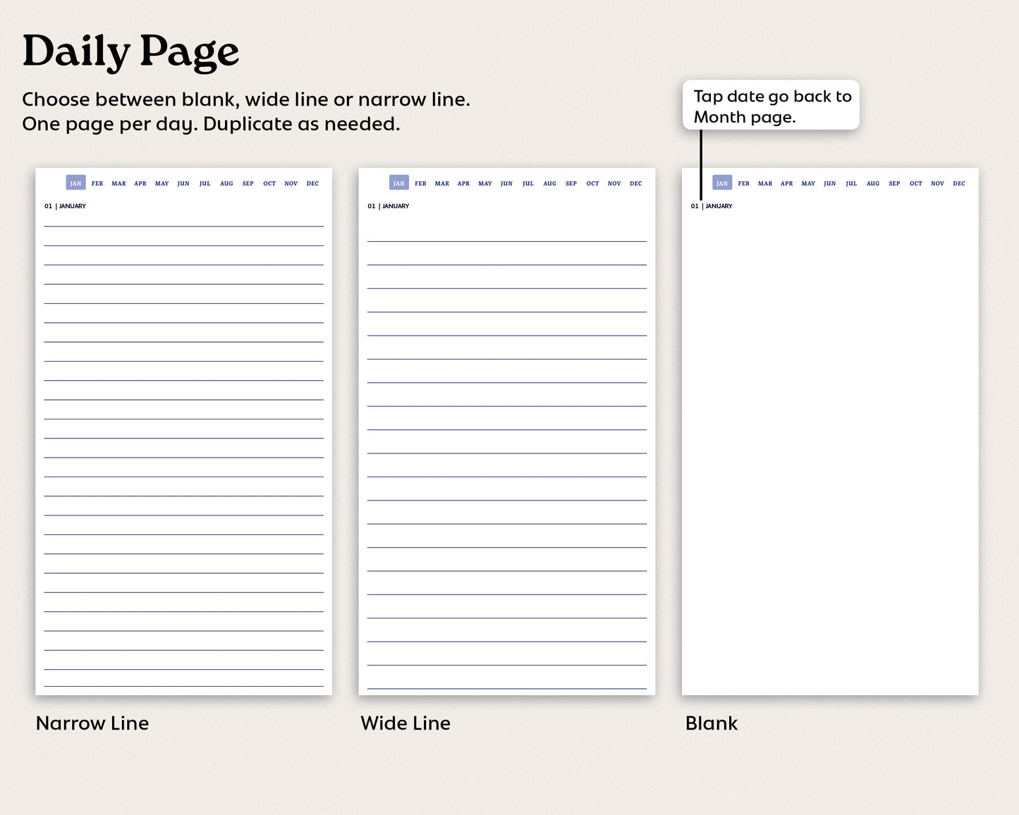 365 Daily Journal for reMarkable Paper Pro Move
