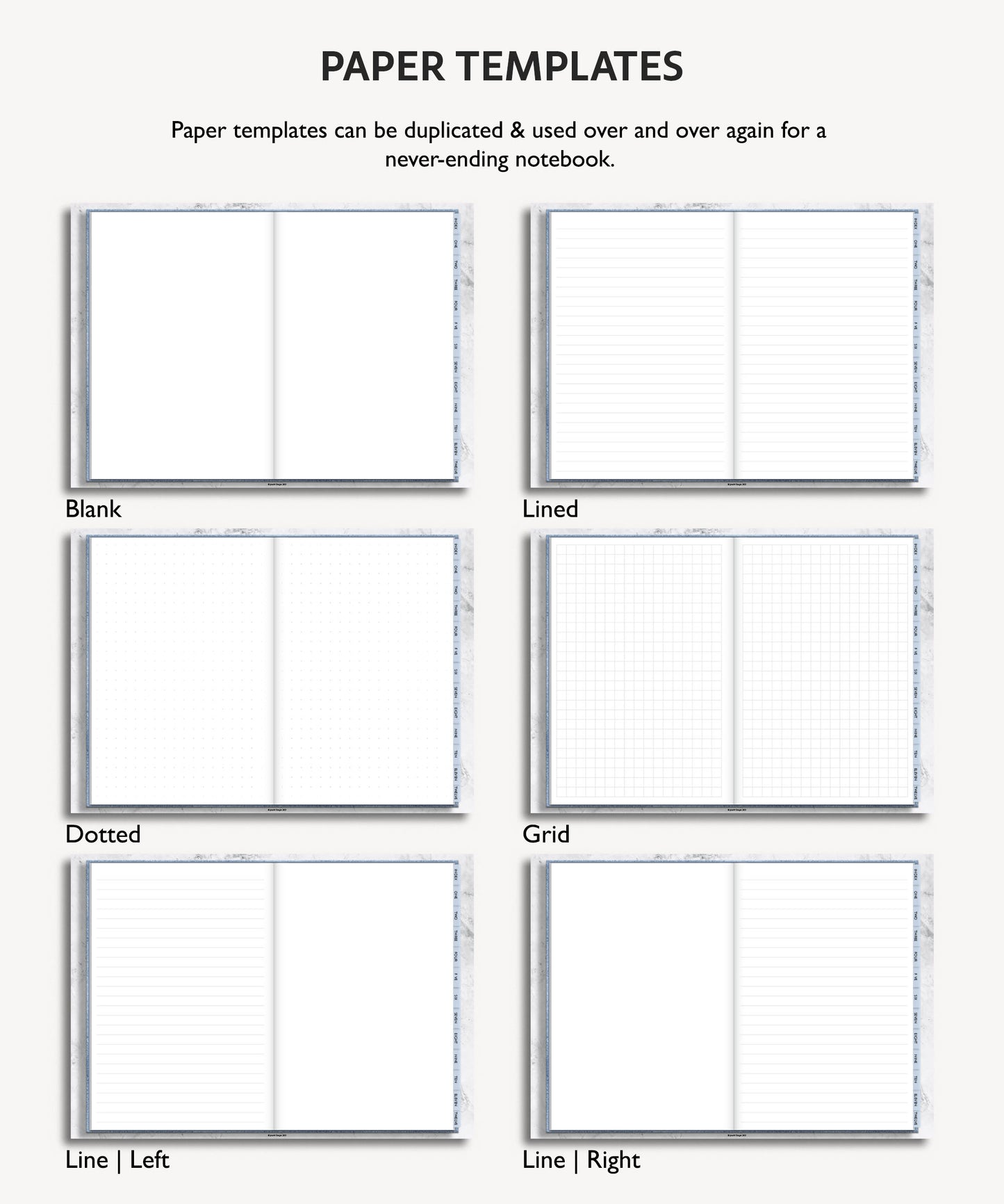 Realistic Digital Notebook | Velvet
