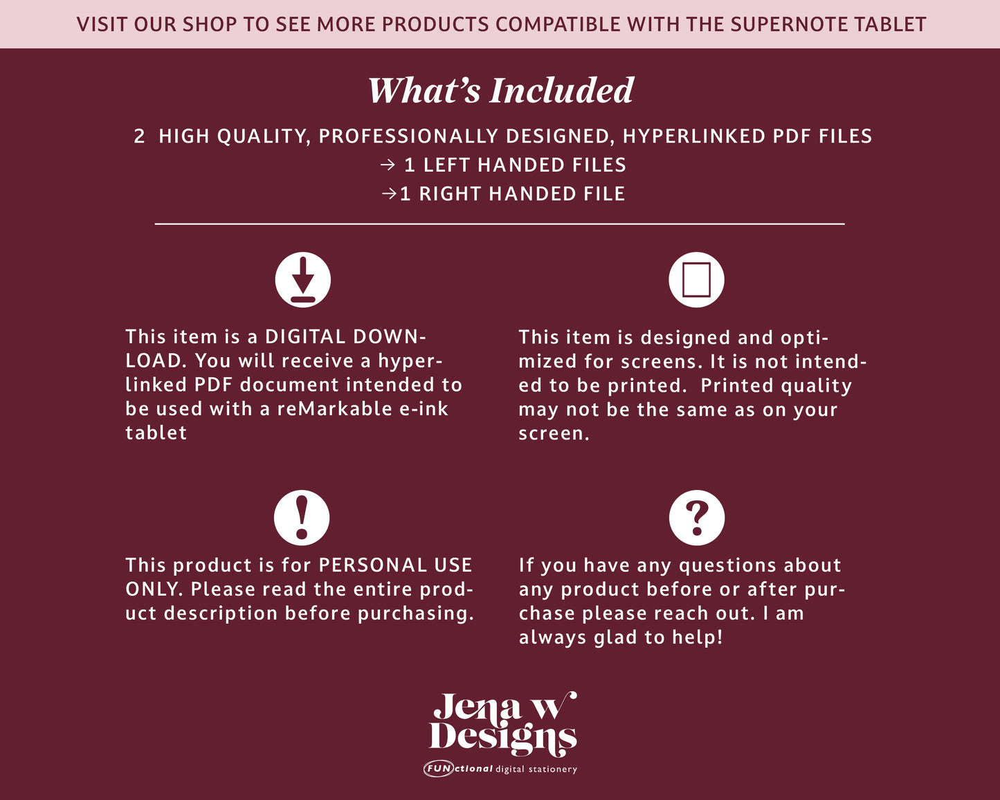 Reading Journal | for Supernote