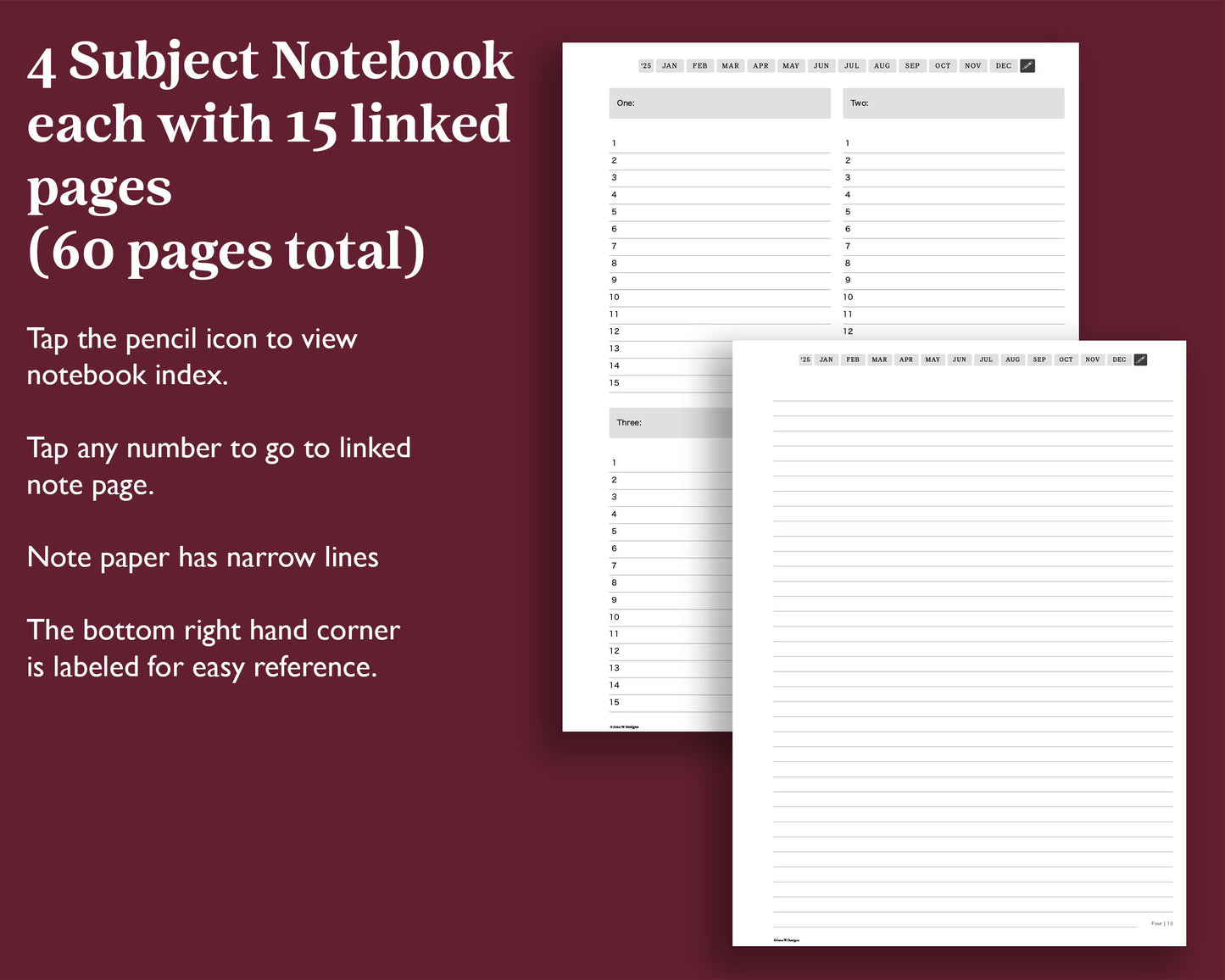 2025 Daily Planner | for Supernote