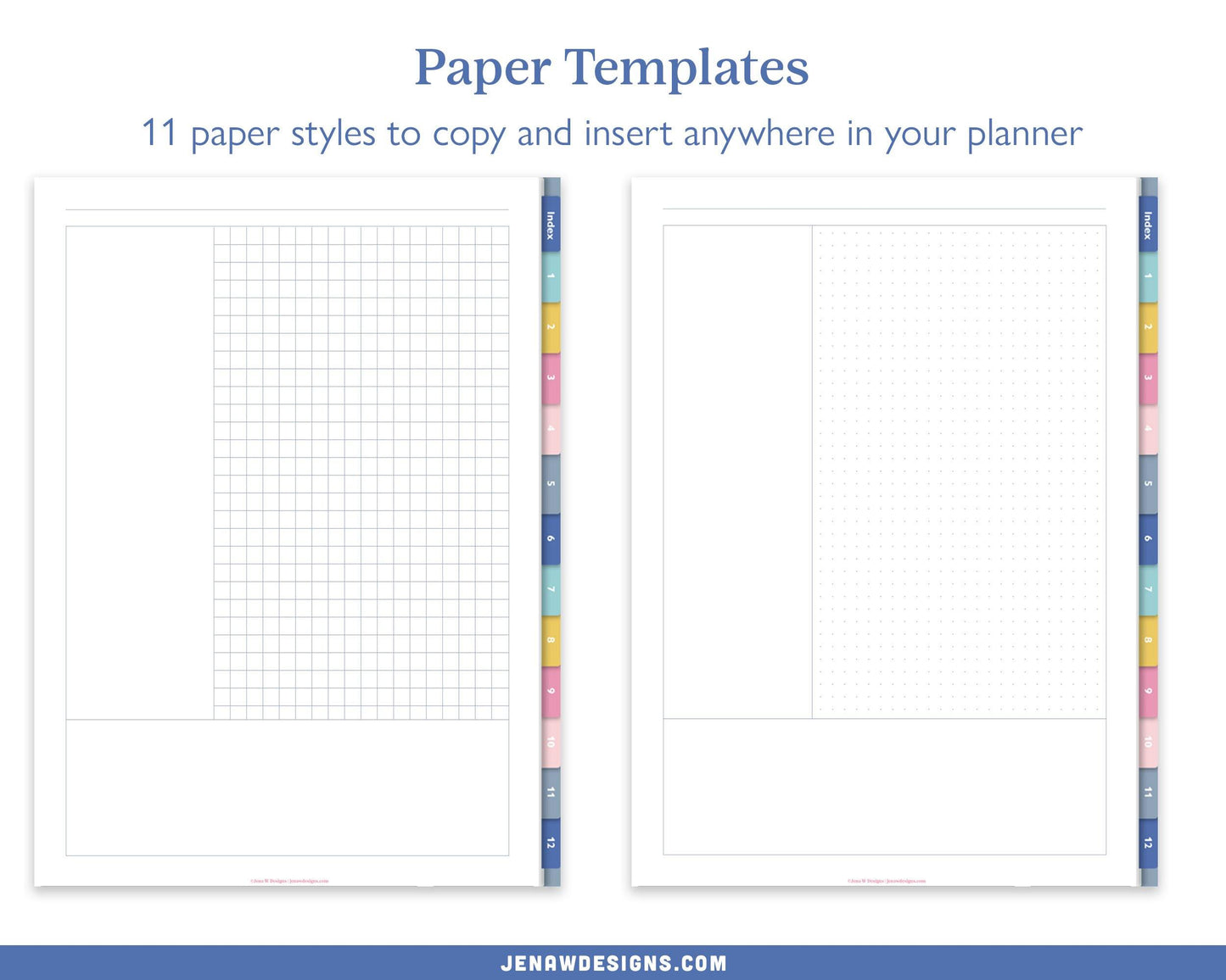 Digital Notebook - Jena W Designs