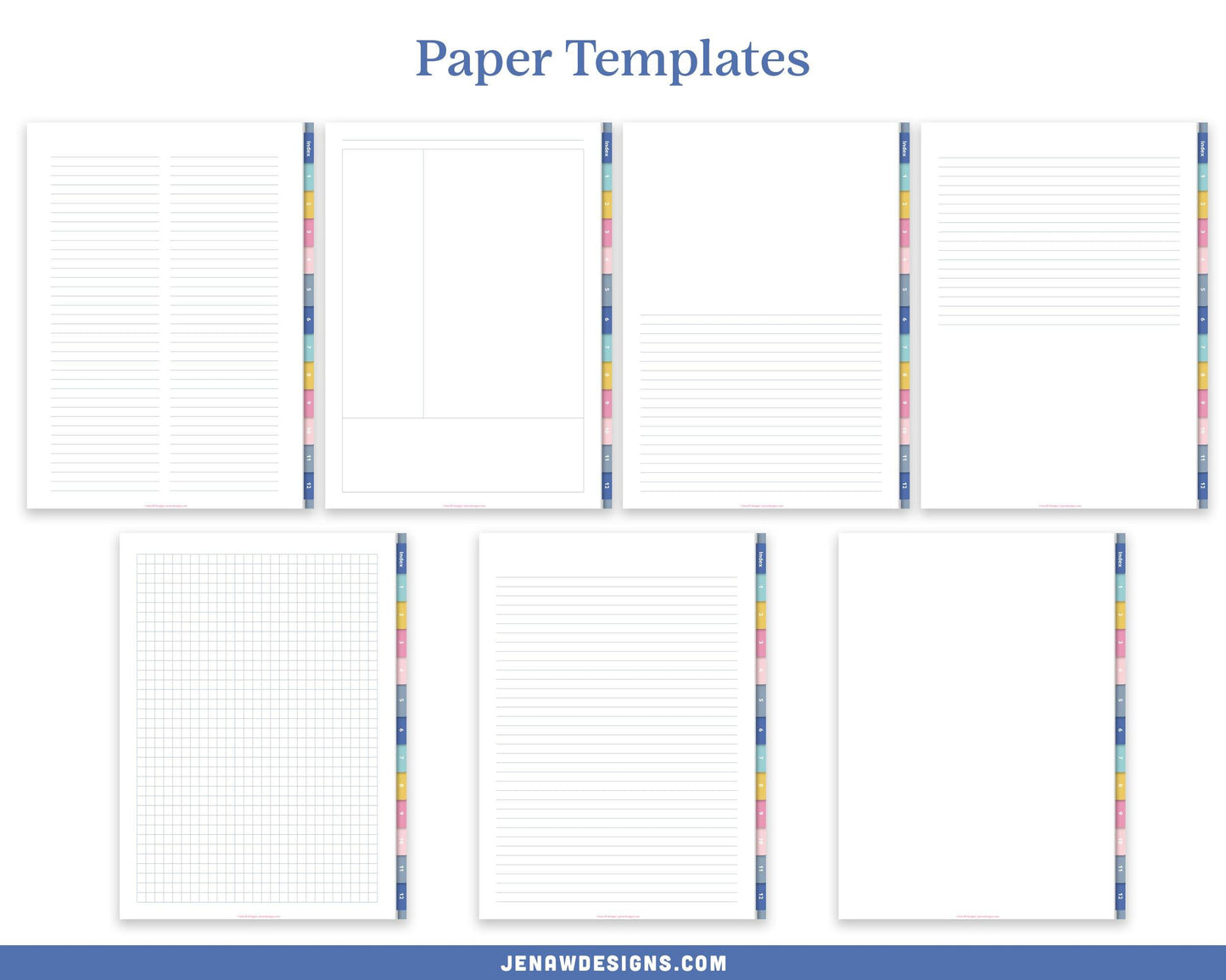 Digital Notebook - Jena W Designs