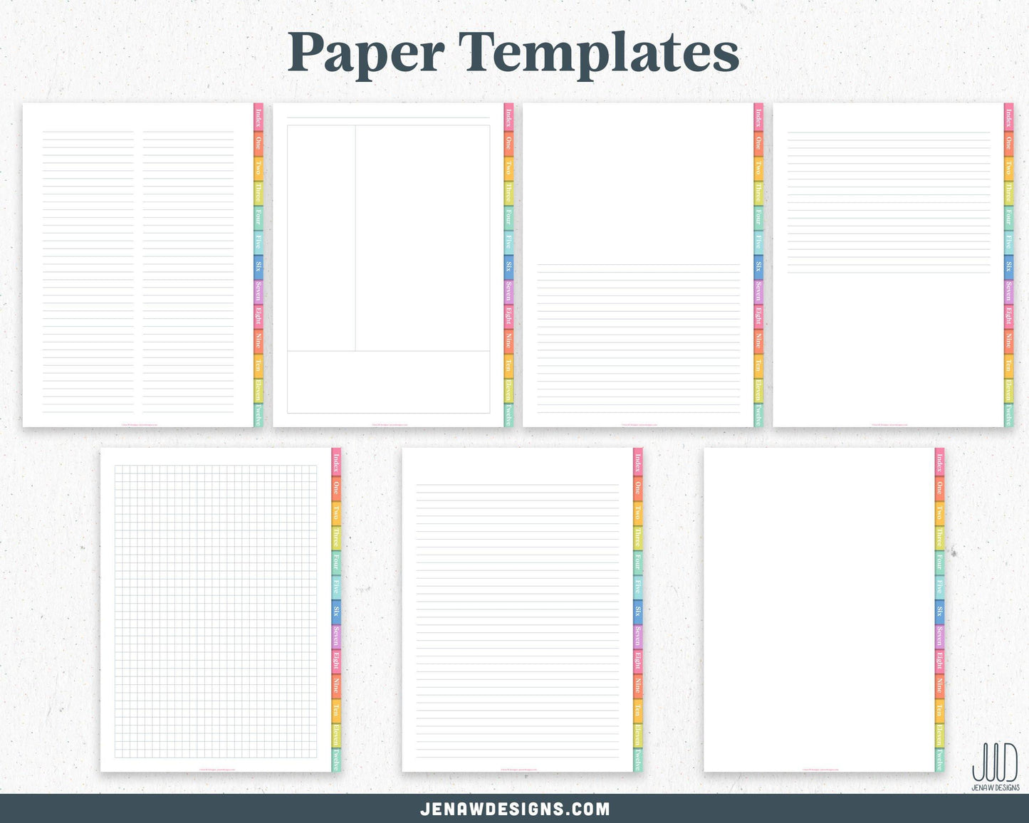 Digital Notebook | ColorPop - Jena W Designs