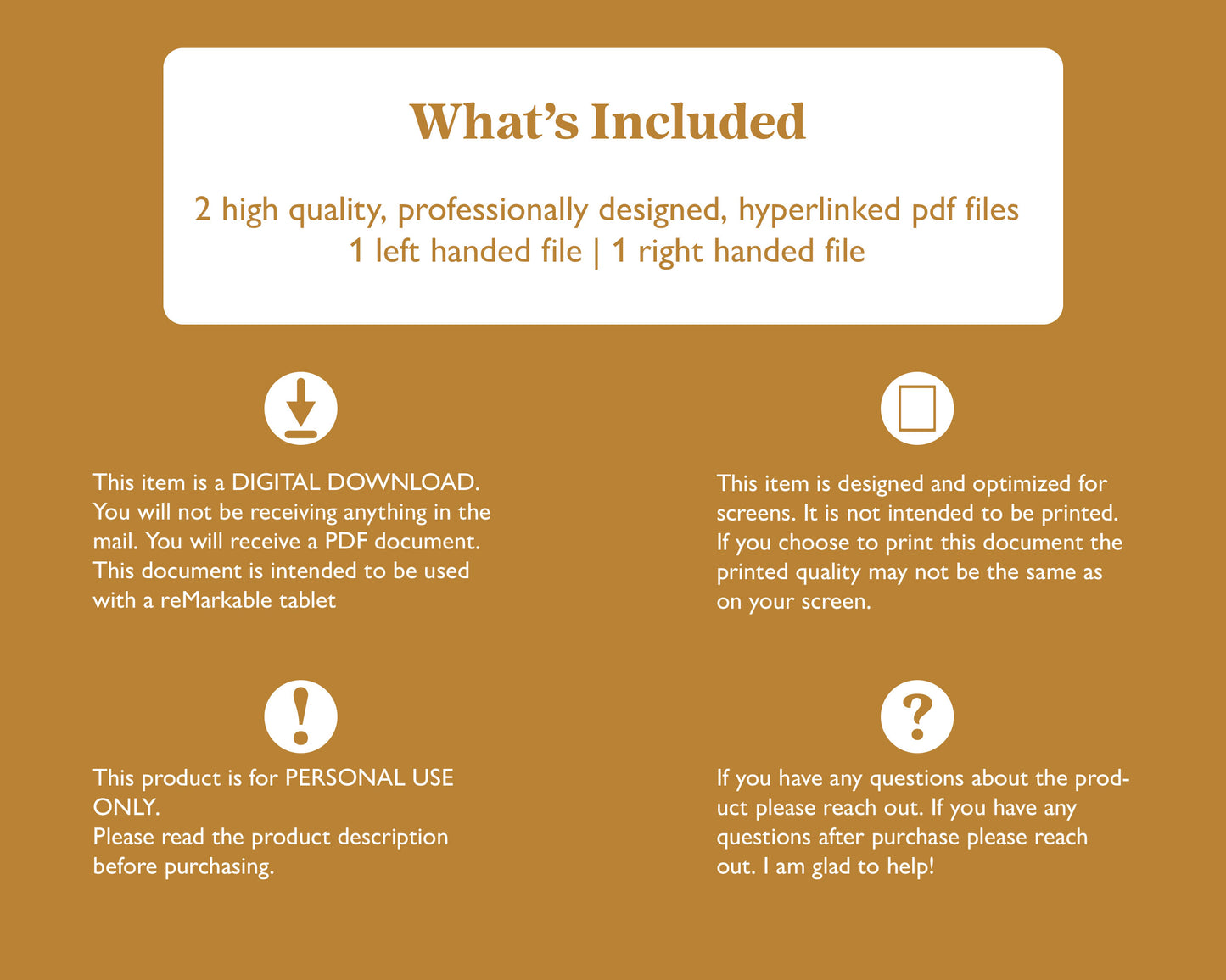 Free One Week Daily Planner and Notebook | For reMarkable | E-Ink Device Compatibility Tester