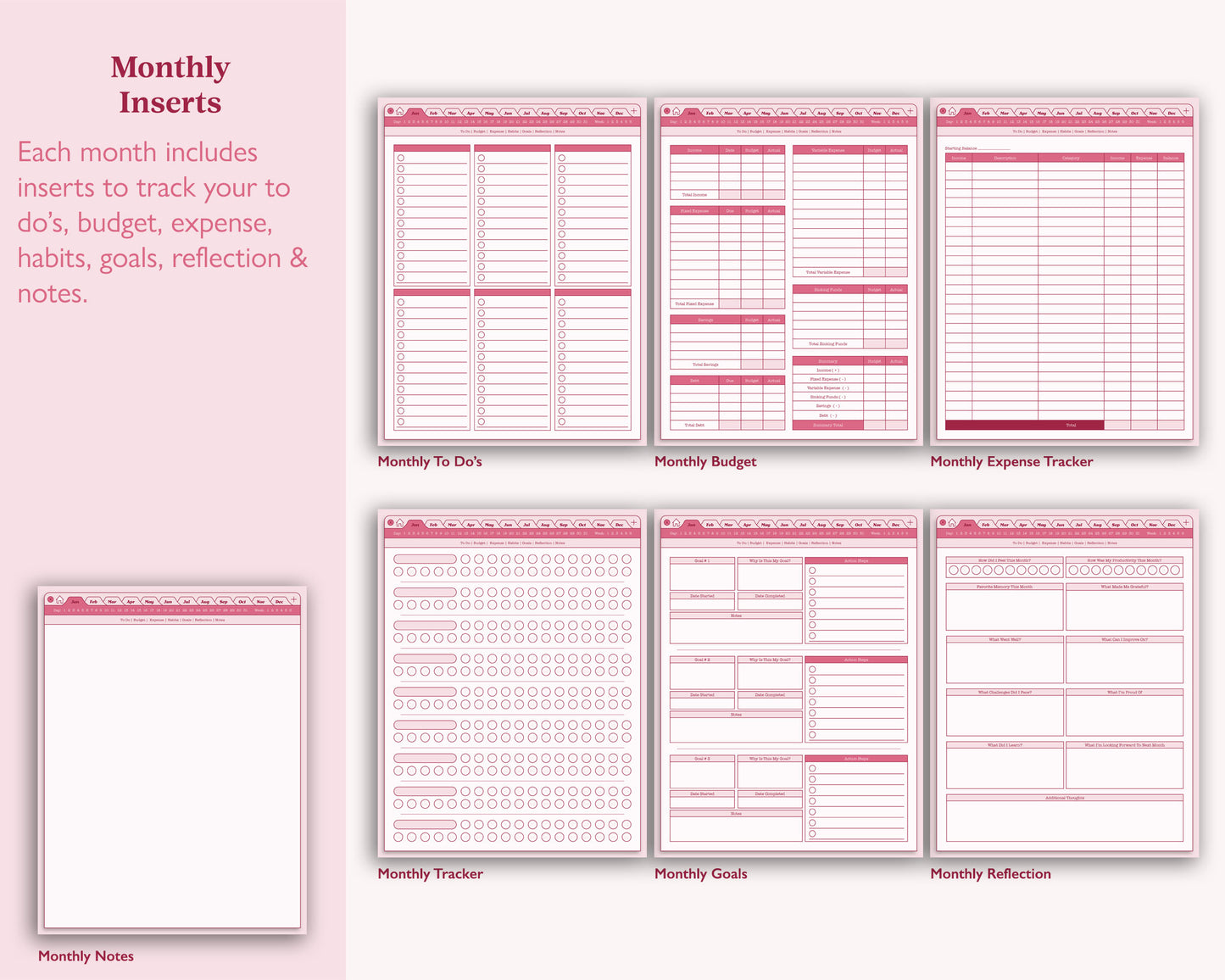 FREE Undated Daily Planner | Browser Aesthetic