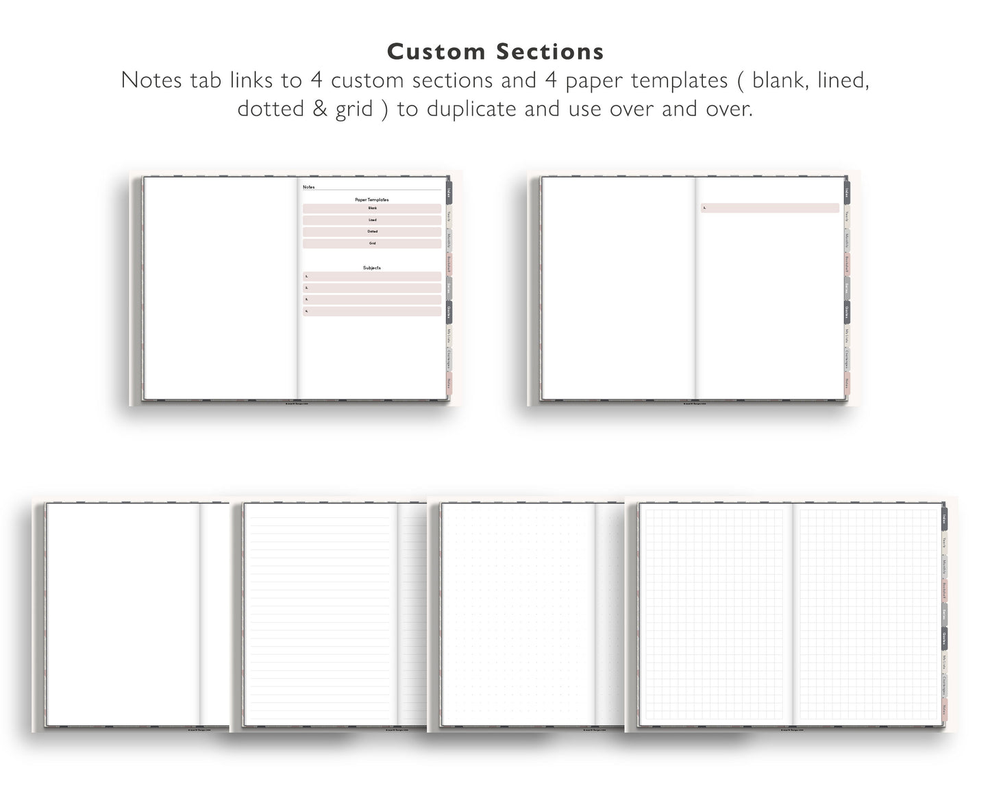 Digital Book Journal | Landscape