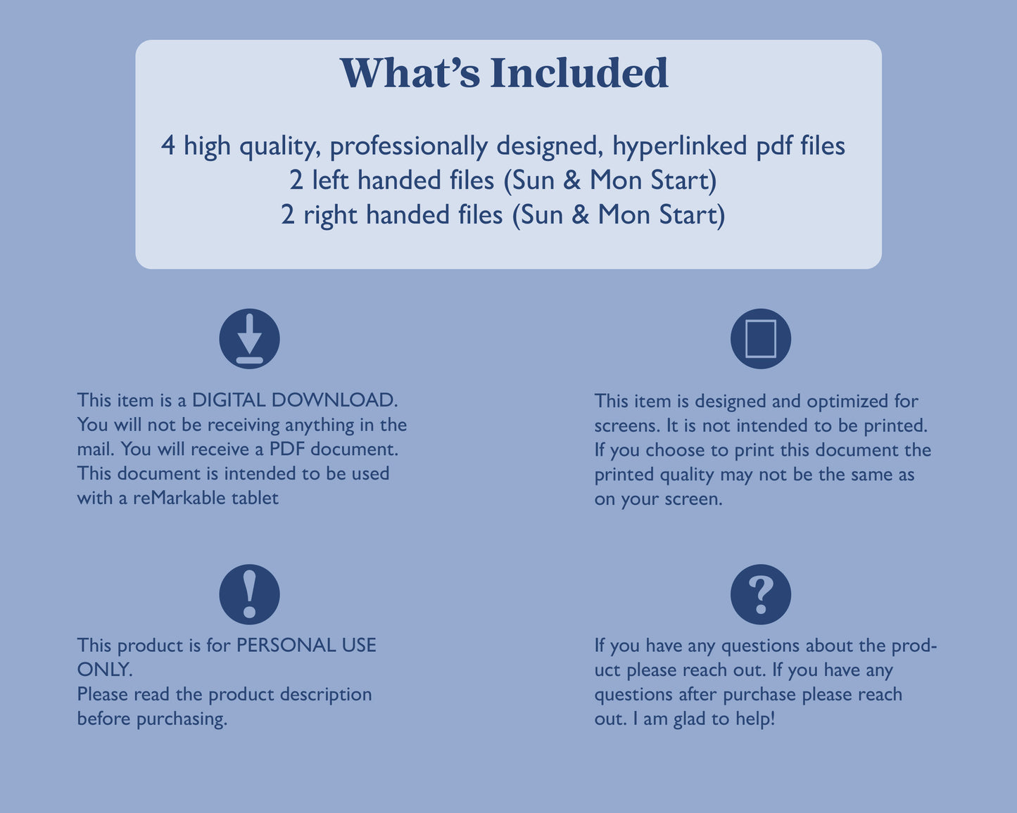365 Daily and Monthly Digital Journal | for e-ink Devices