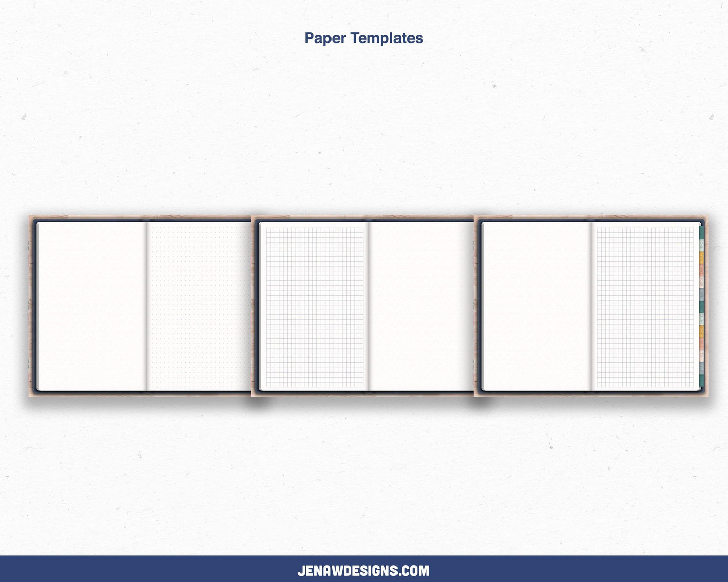 12 Subject Notebook | Landscape - Jena W Designs