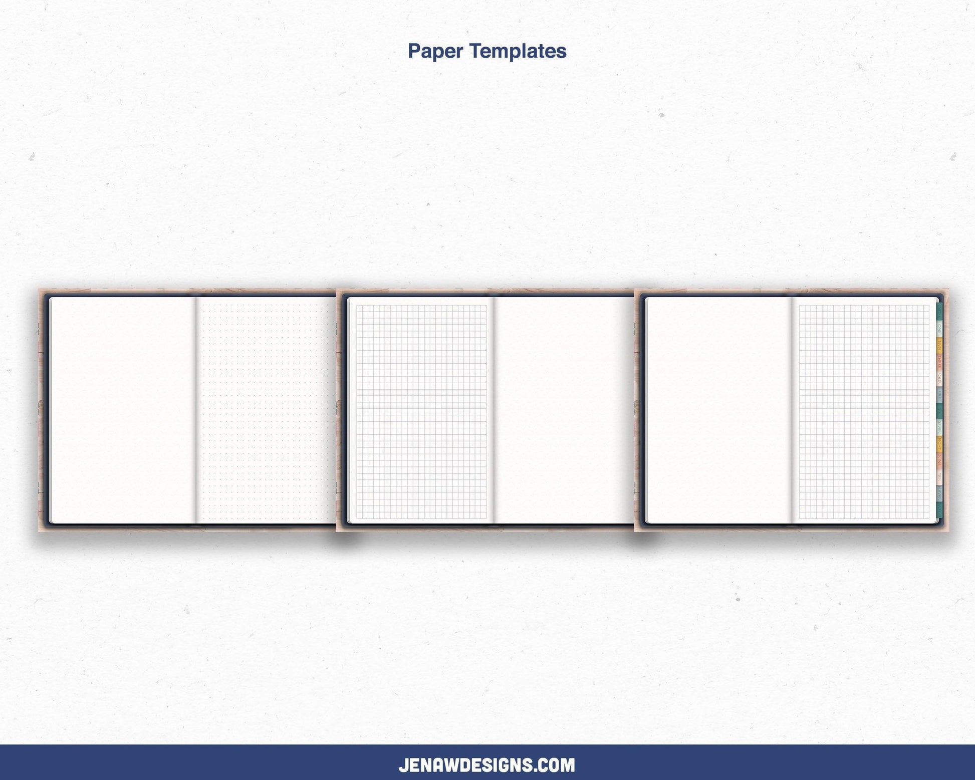 12 Subject Notebook | Landscape - Jena W Designs
