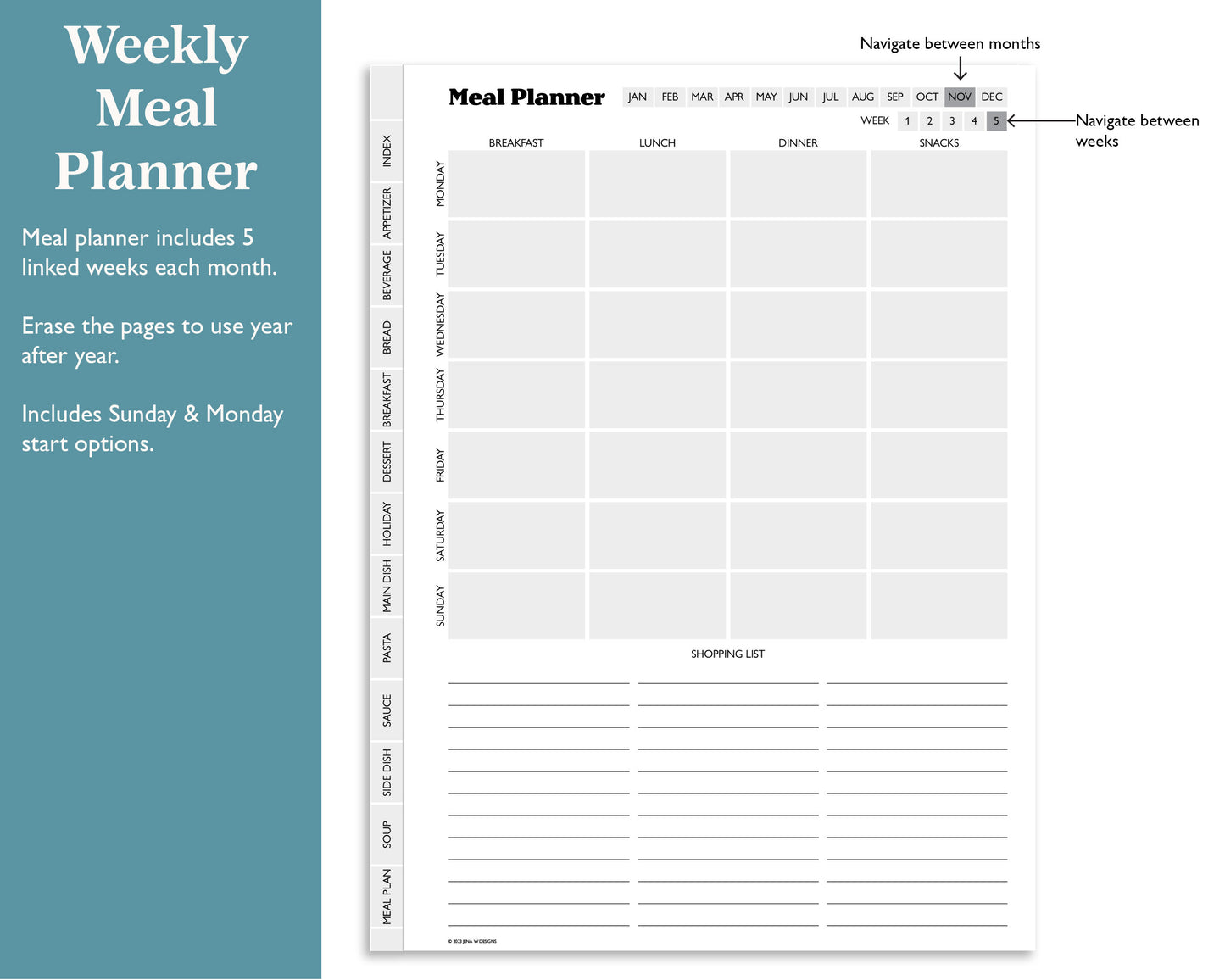 Recipe Book | for e-ink Devices