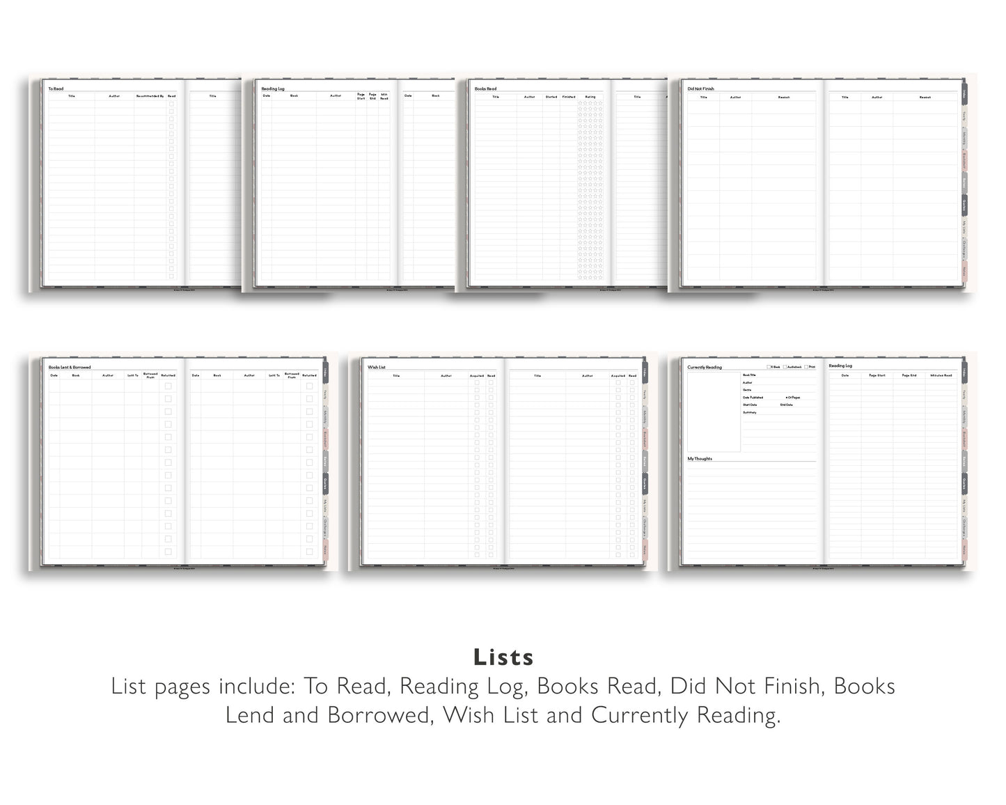 Digital Book Journal | Landscape