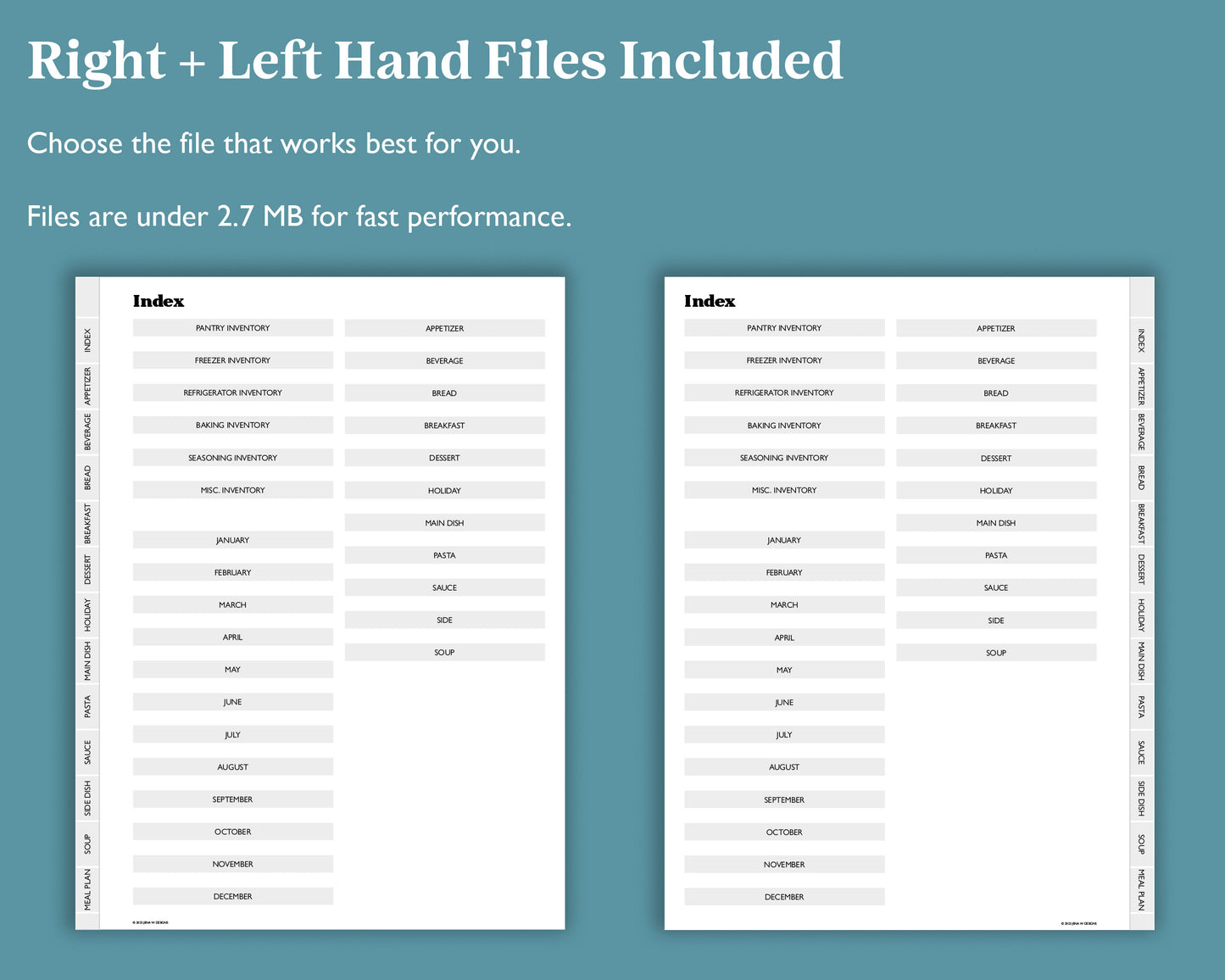 Recipe Book | for e-ink Devices