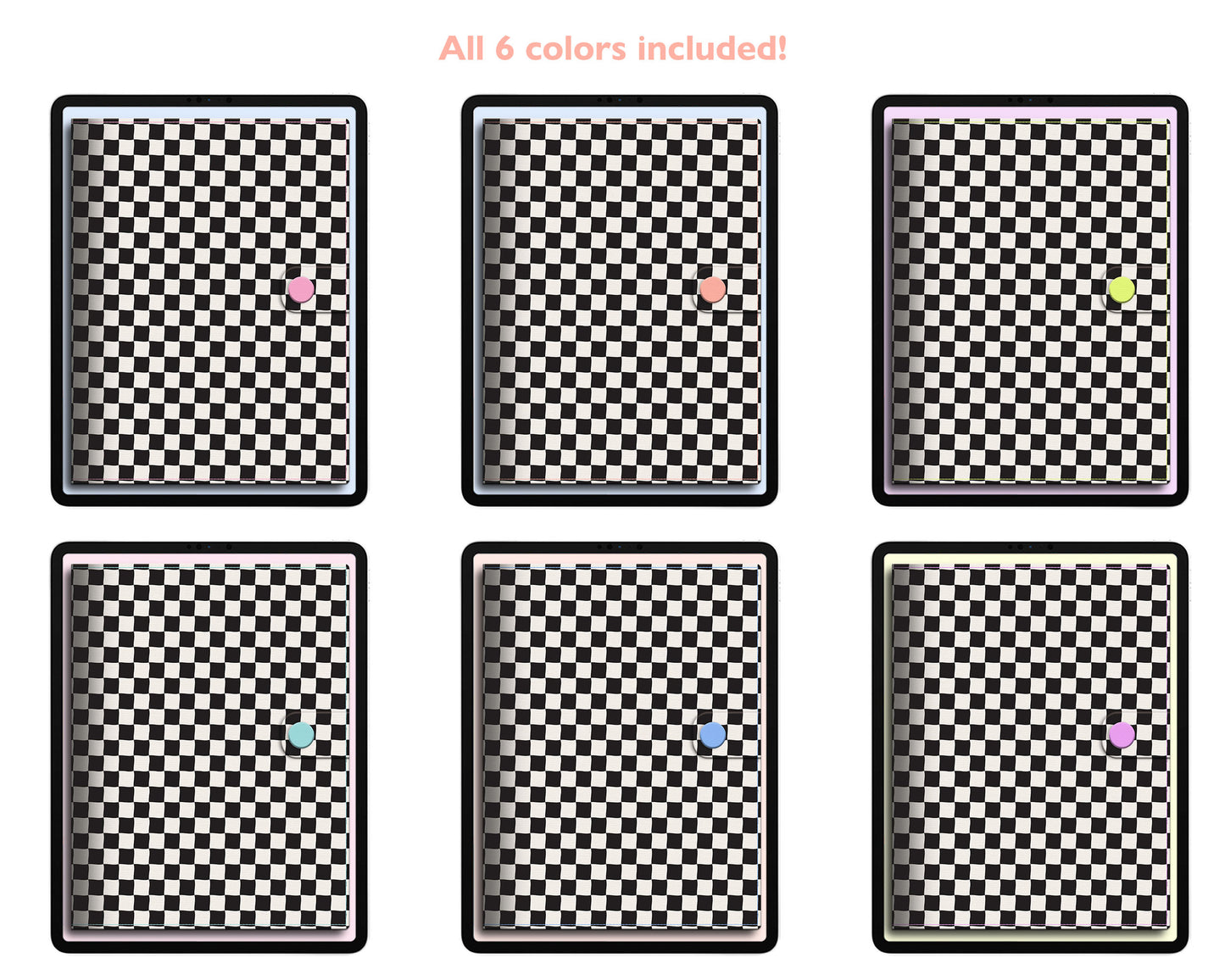Realistic Digital Planner & Notebook Cover | 12 Covers | Portrait & Landscape
