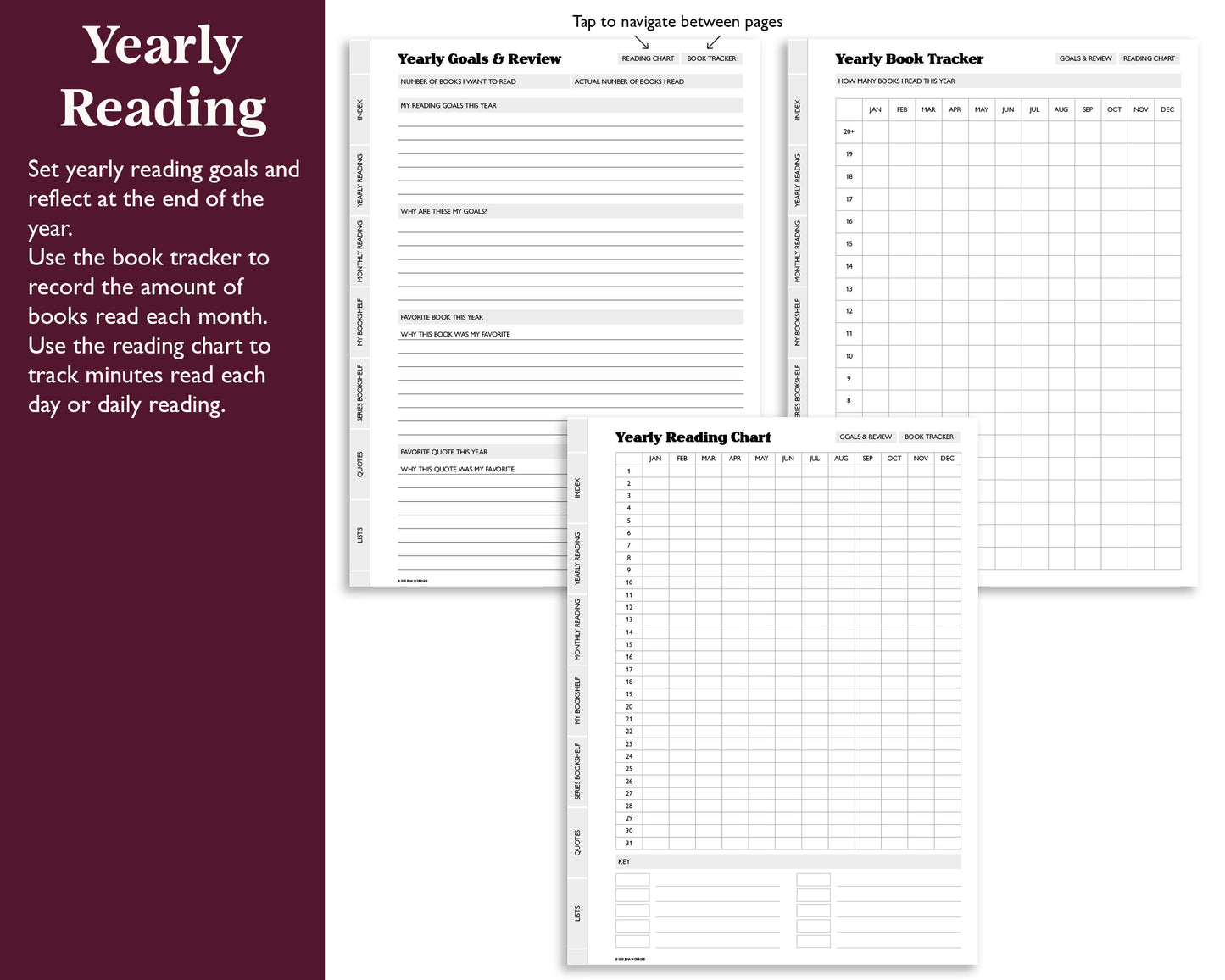 Reading Journal | for e-ink Devices