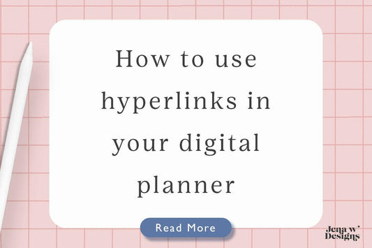How to Use Hyperlinks in GoodNotes - Jena W Designs