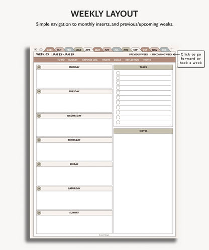 2025 Weekly Planner | Essentials