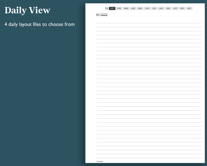 2026 Daily Journal | for reMarkable