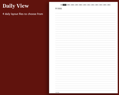 2026 Daily Journal | for Kindle Scribe
