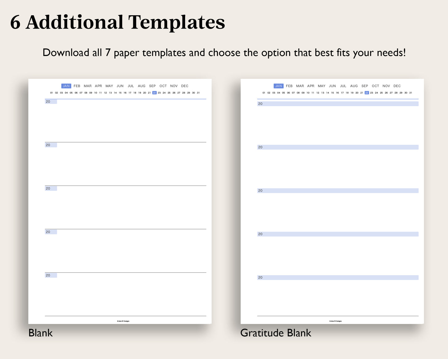 5 Year Journal | for reMarkable Paper Pro