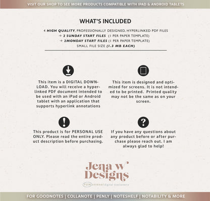 2026 Daily Journal | Minimal Modern Simple Diary