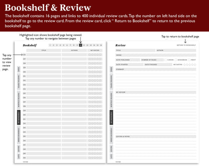 Reading Journal | for Kindle Scribe