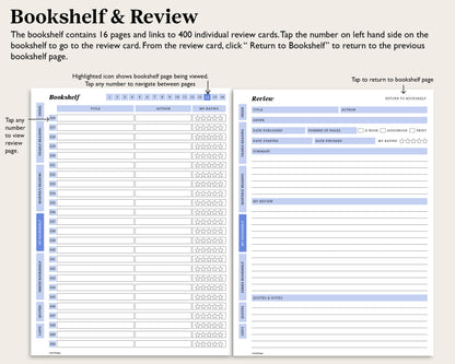 Reading Journal | for reMarkable Paper Pro