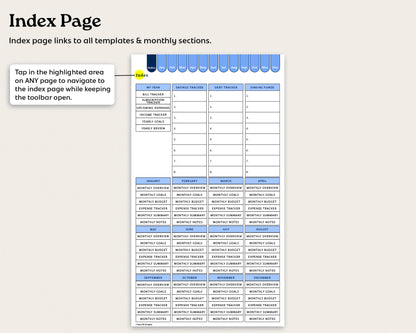 Budget Planner for reMarkable Paper Pro Move
