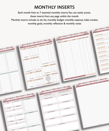 2025 Monthly Planner | Essentials