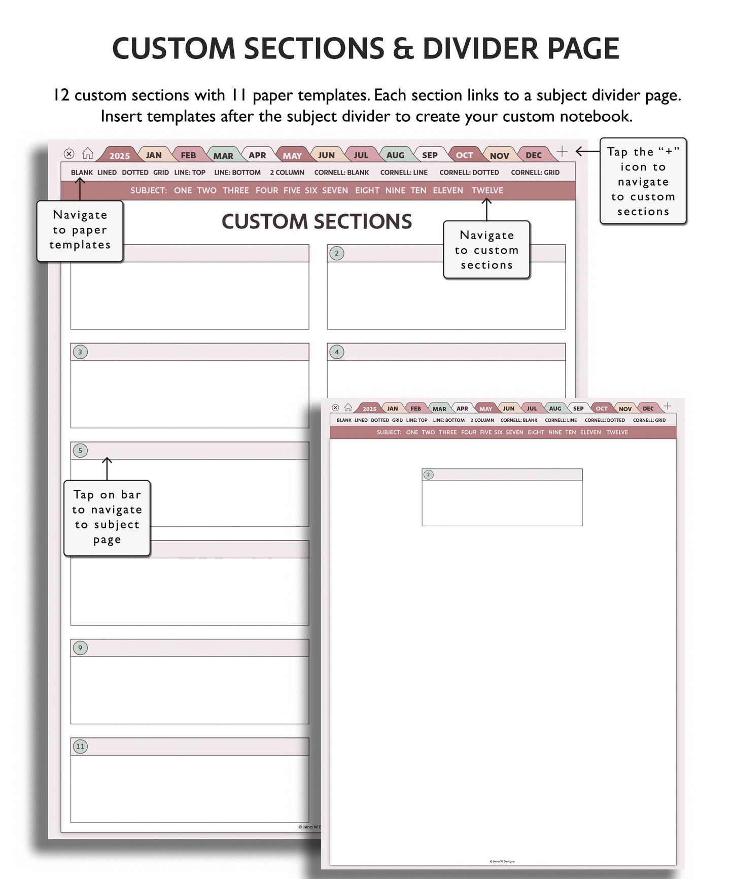 2025 Monthly Planner | Essentials