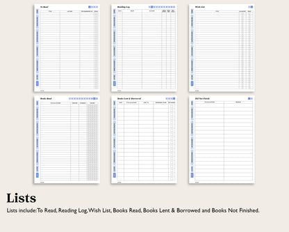 Reading Journal | for reMarkable Paper Pro