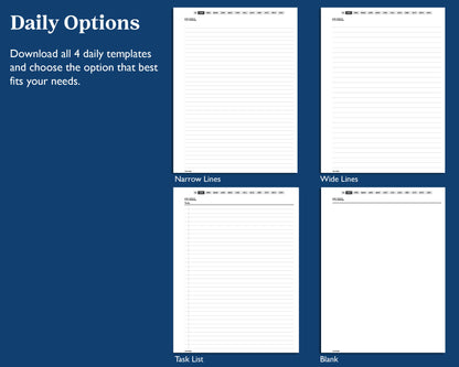 2026 Daily Digital Journal | for Supernote