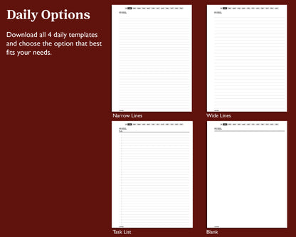 2026 Daily Journal | for Kindle Scribe
