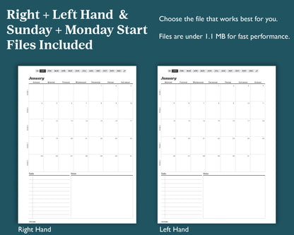 2026 Daily Planner | for reMarkable