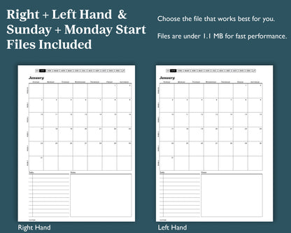 2027 Daily Planner | for reMarkable, Paper Pure, Paper Pro