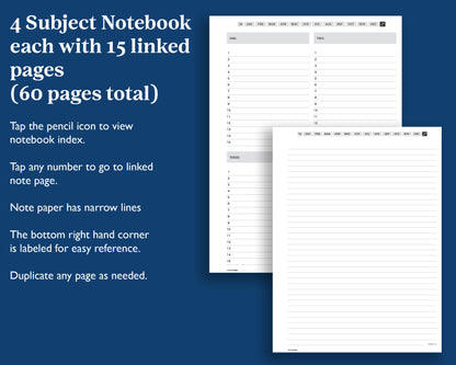 2026 Daily Digital Planner | for Supernote