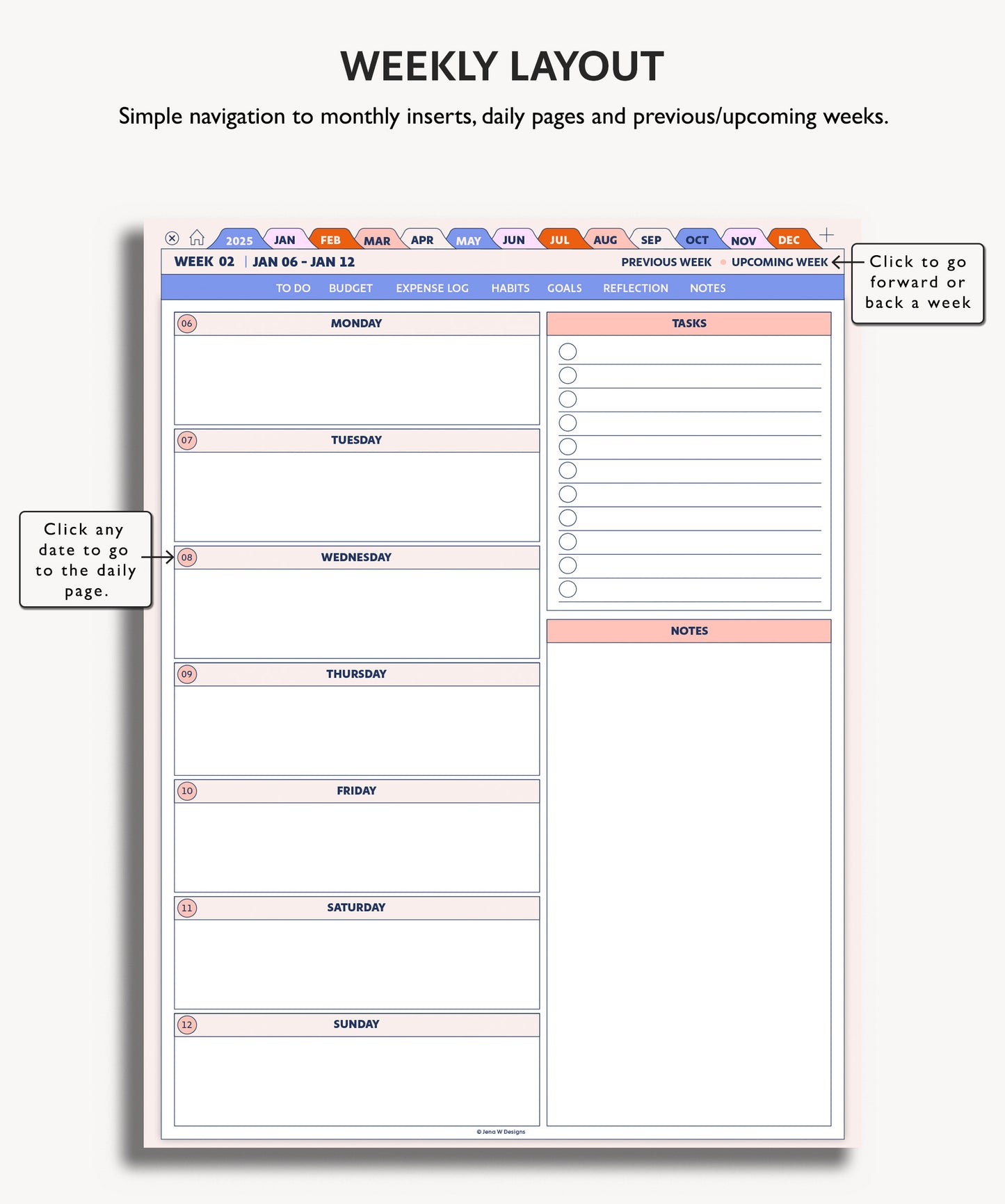 2025 Daily Planner | Essentials