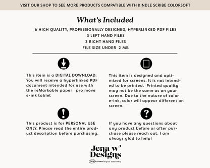 365 Undated Daily Journal | for Kindle Scribe Colorsoft