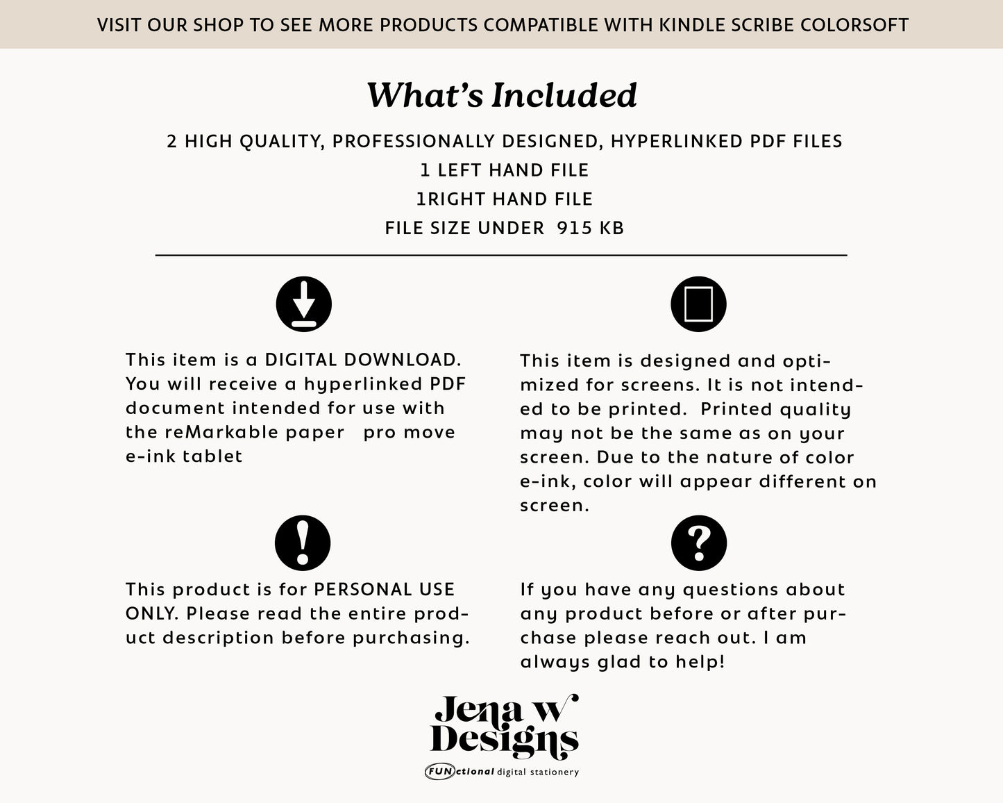 A to Z Address Book | for Kindle Scribe Colorsoft