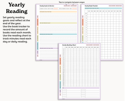 Reading Journal | for Kindle Scribe Colorsoft