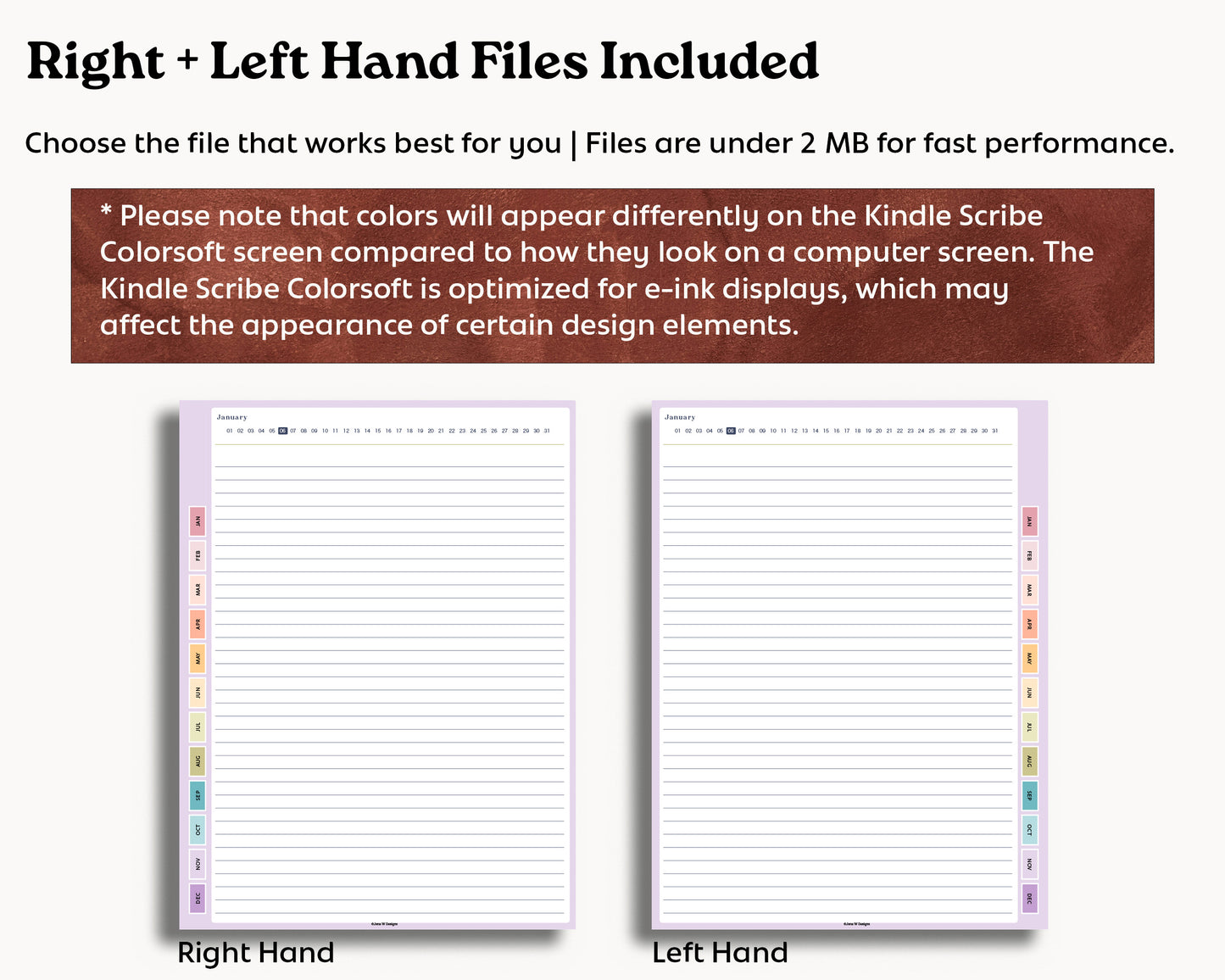 365 Undated Daily Journal | for Kindle Scribe Colorsoft