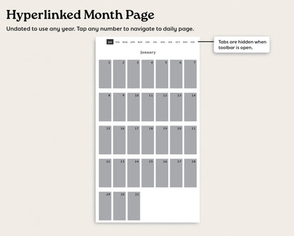 5 Year Daily Journal for reMarkable Paper Pro Move