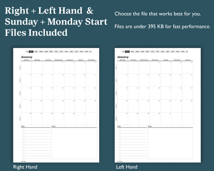 2025 Weekly Planner | for reMarkable