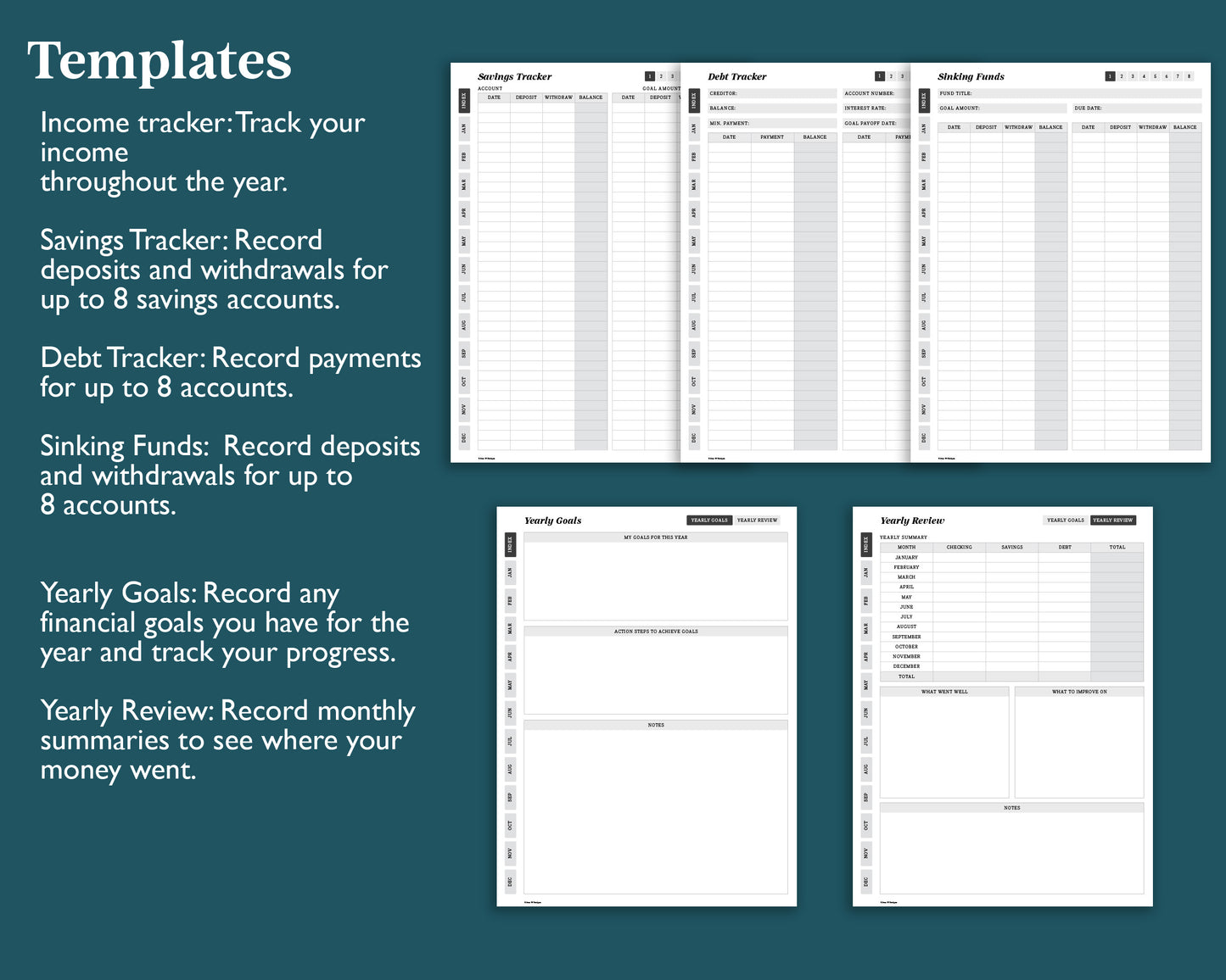 Monthly Finance Journal | for Remarkable 2