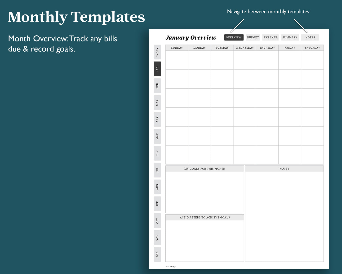 Monthly Finance Journal | for Remarkable 2