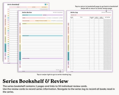 Reading Journal | for Kindle Scribe Colorsoft