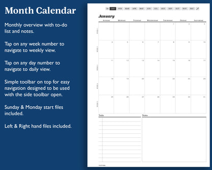 2026 Daily Digital Planner | for Supernote
