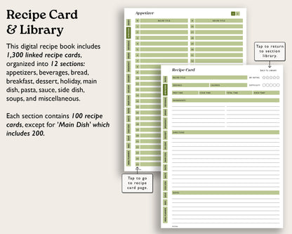 Recipe Book | for reMarkable Paper Pro