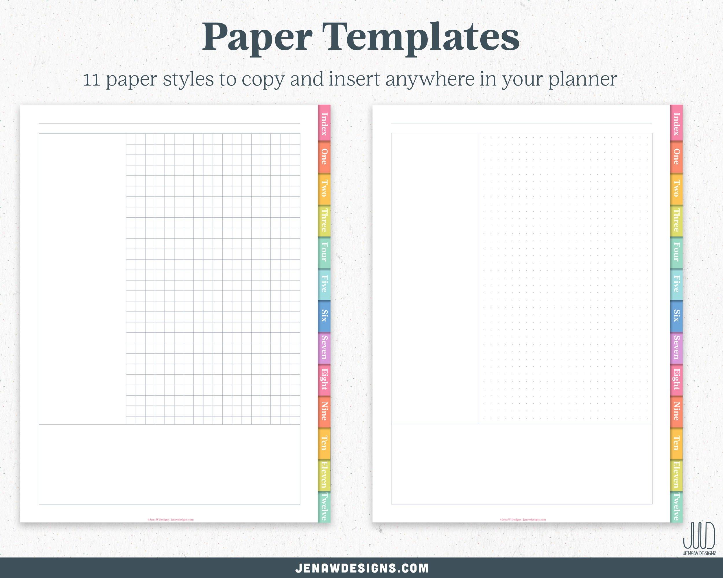 Digital Notebook for iPad and Android | Spring Notebook – Jena W Designs