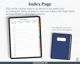 Digital Notebook for iPad and Android | Spring Notebook – Jena W Designs